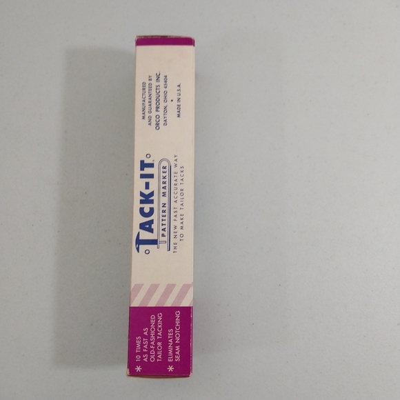 Vintage ORCO Tack-It Pattern Marker Tool Sewing Accessory Collectable#A028 - Picture 5 of 5
